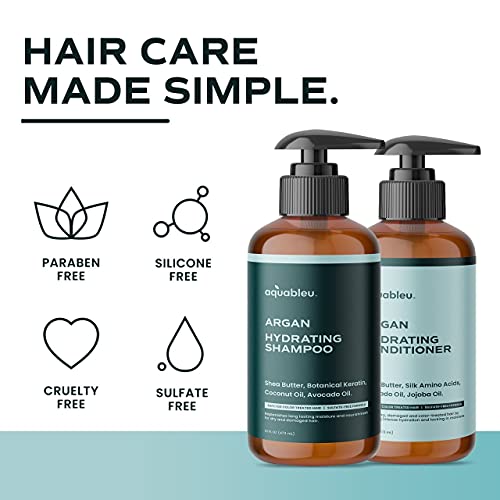 Aquableu Argan Shampoo