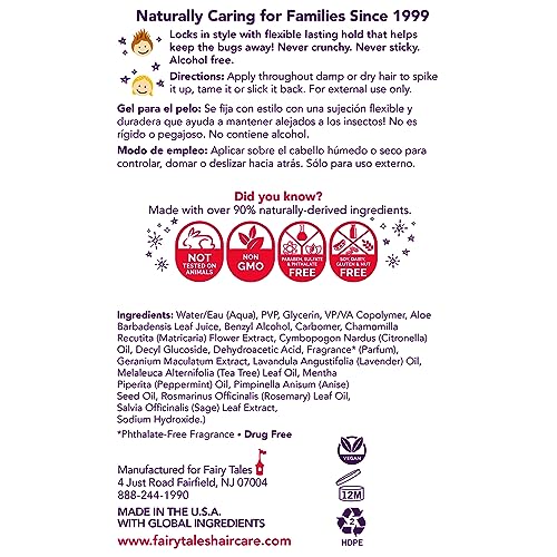 Fairy Tales Rosemary Repel Daily Kids Hair Gel