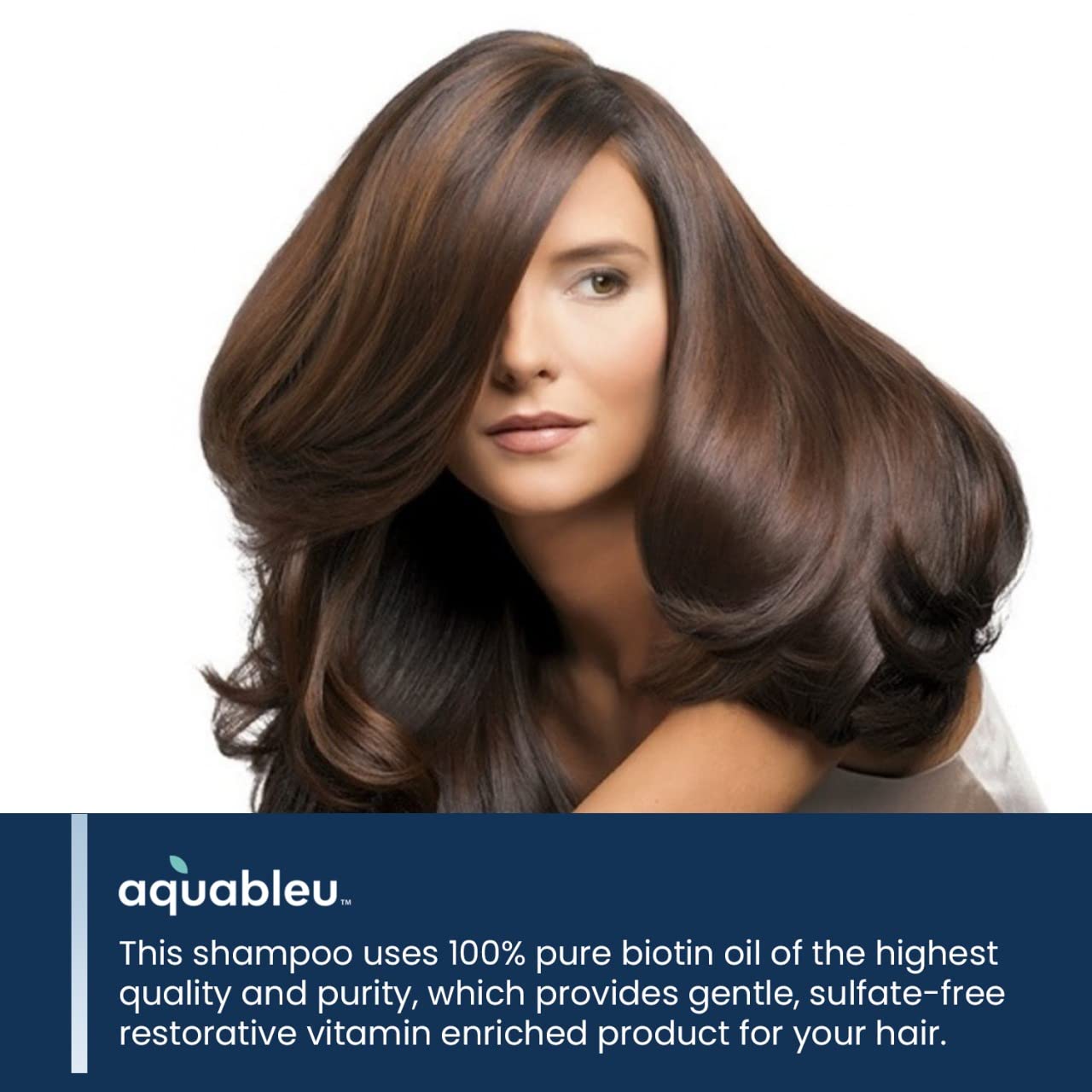 Aquableu Biotin Volumizing Shampoo & Conditioner Set