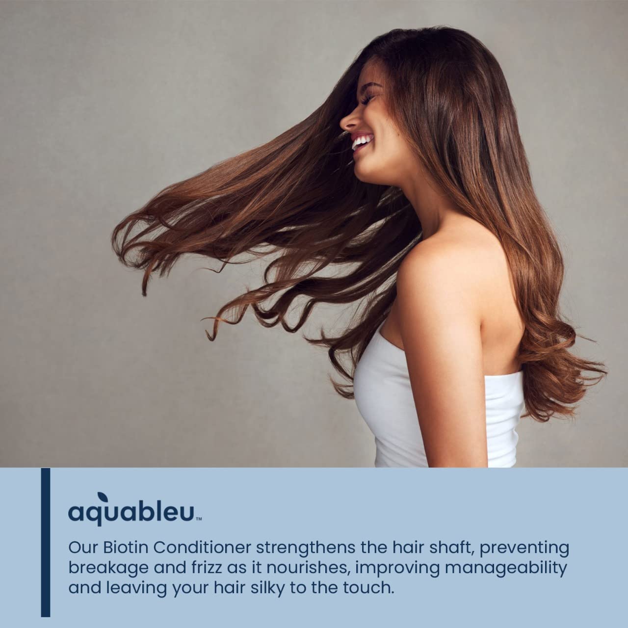 Aquableu Biotin Volumizing Shampoo & Conditioner Set