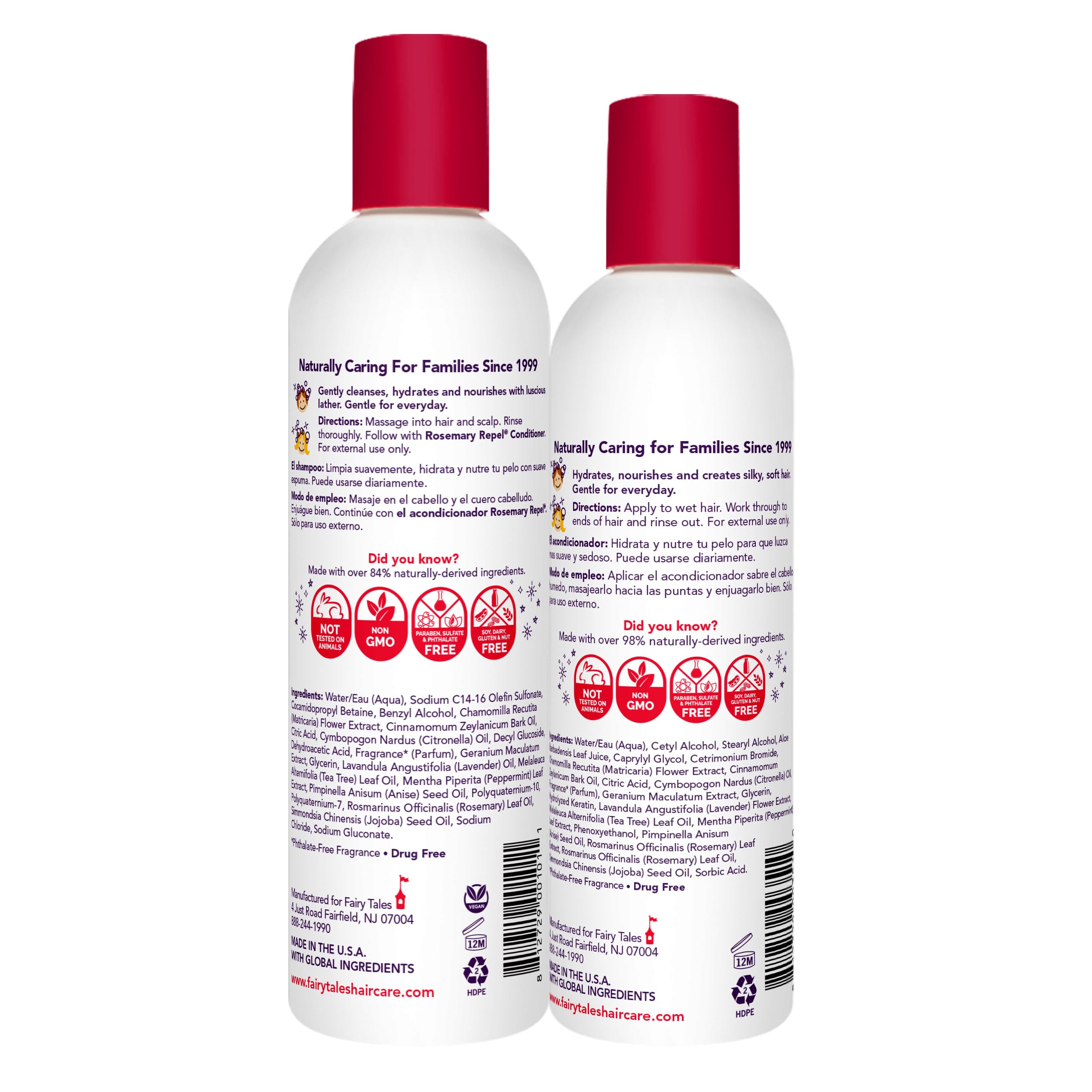 Fairy Tales Rosemary Repel Daily Kids Shampoo & Conditioner