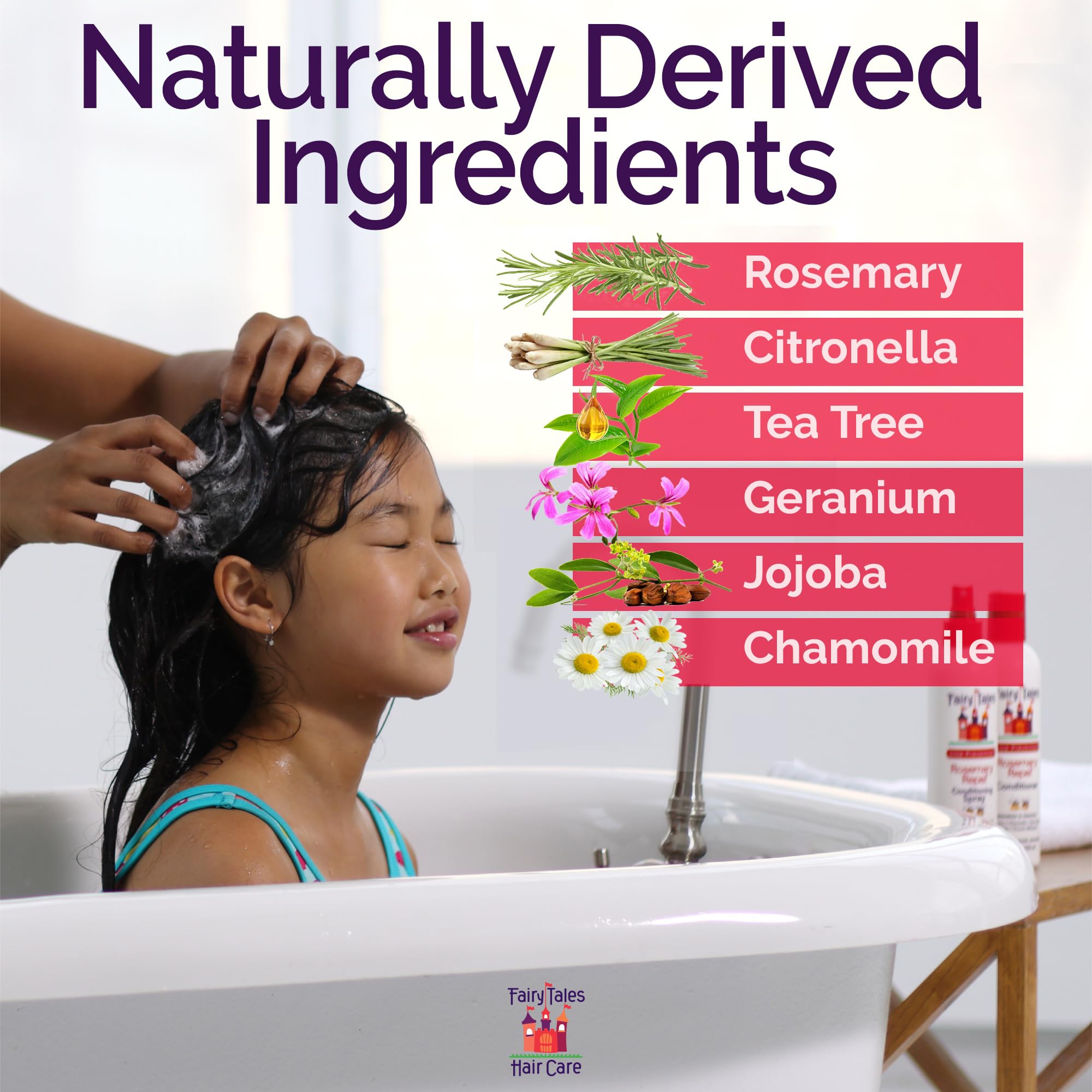 Fairy Tales Rosemary Repel Daily Kids Shampoo & Conditioner